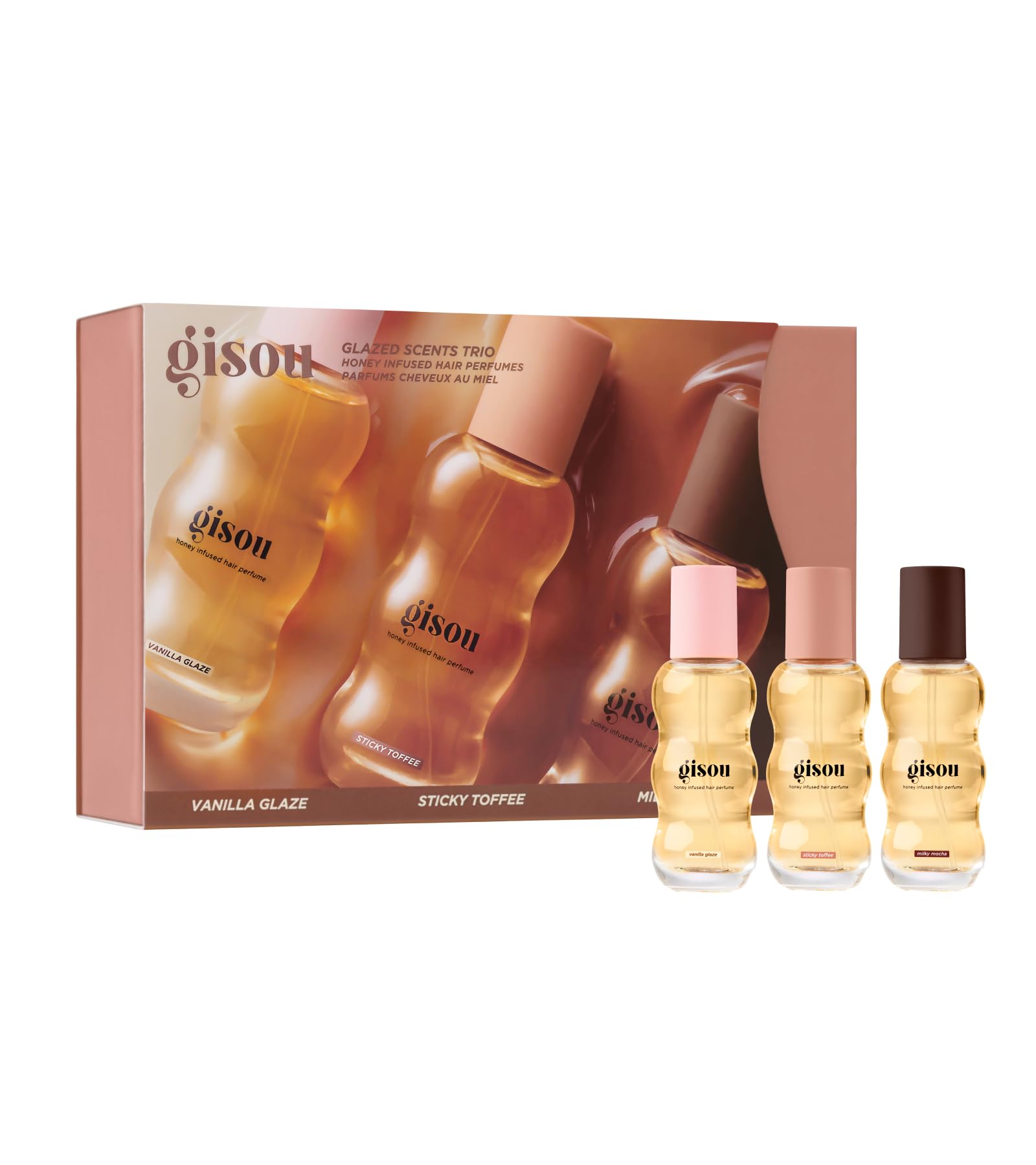 Gisou travel-size case ready for gym or post-wash refresh