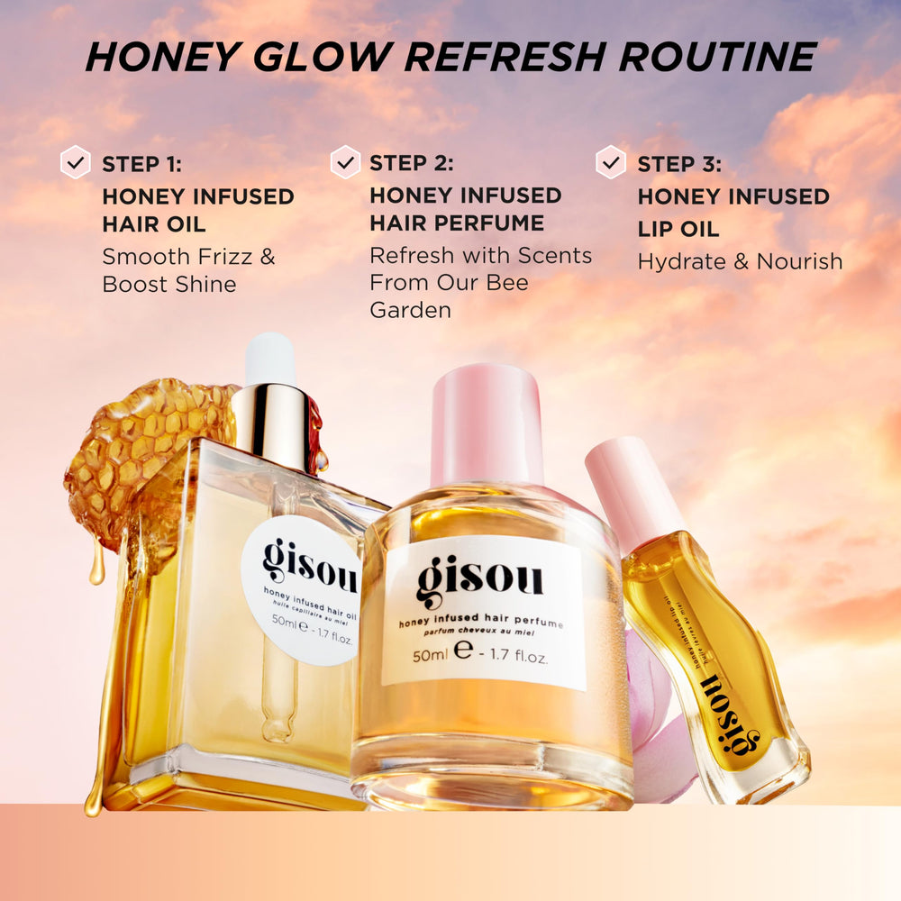 Gisou gym refresh spray revitalizing hair after workouts