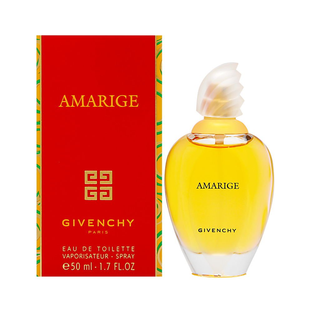 Givenchy Amarige bottle close-up highlighting elegant design for a timeless signature scent.