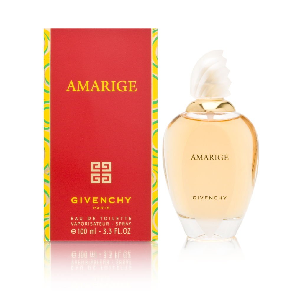 Givenchy Amarige bottle, 100 ml, for casual daytime elegance.