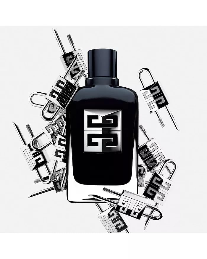 Givenchy Gentleman Society background scene with fragrance application at pulse points