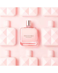 Givenchy Irresistible Rose Velvet note iris close-up emphasizes the rose heart.