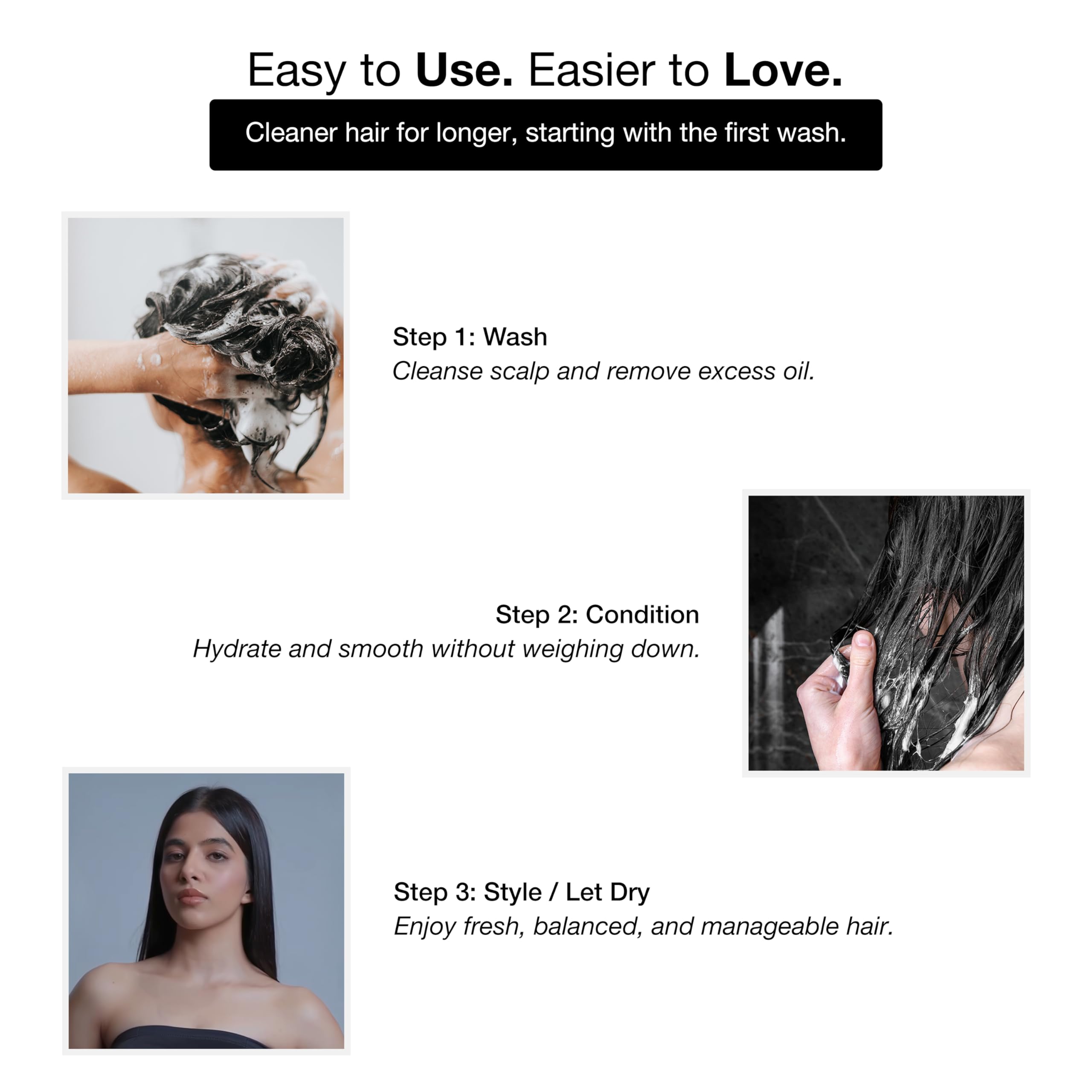 GK HAIR Balancing daily-use routine leads to fresh-looking hair