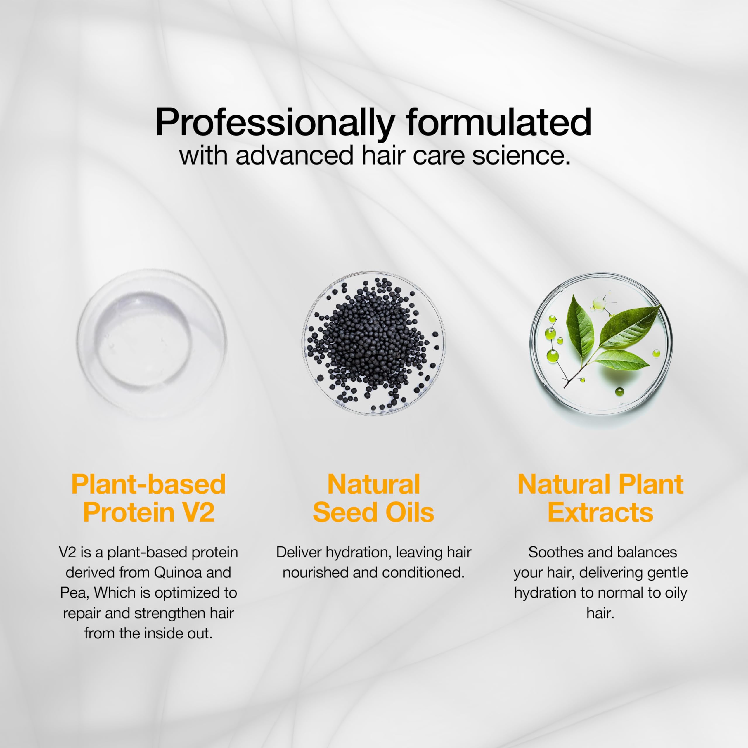 GK Hair Balancing Shampoo helps tame frizz in humidity.