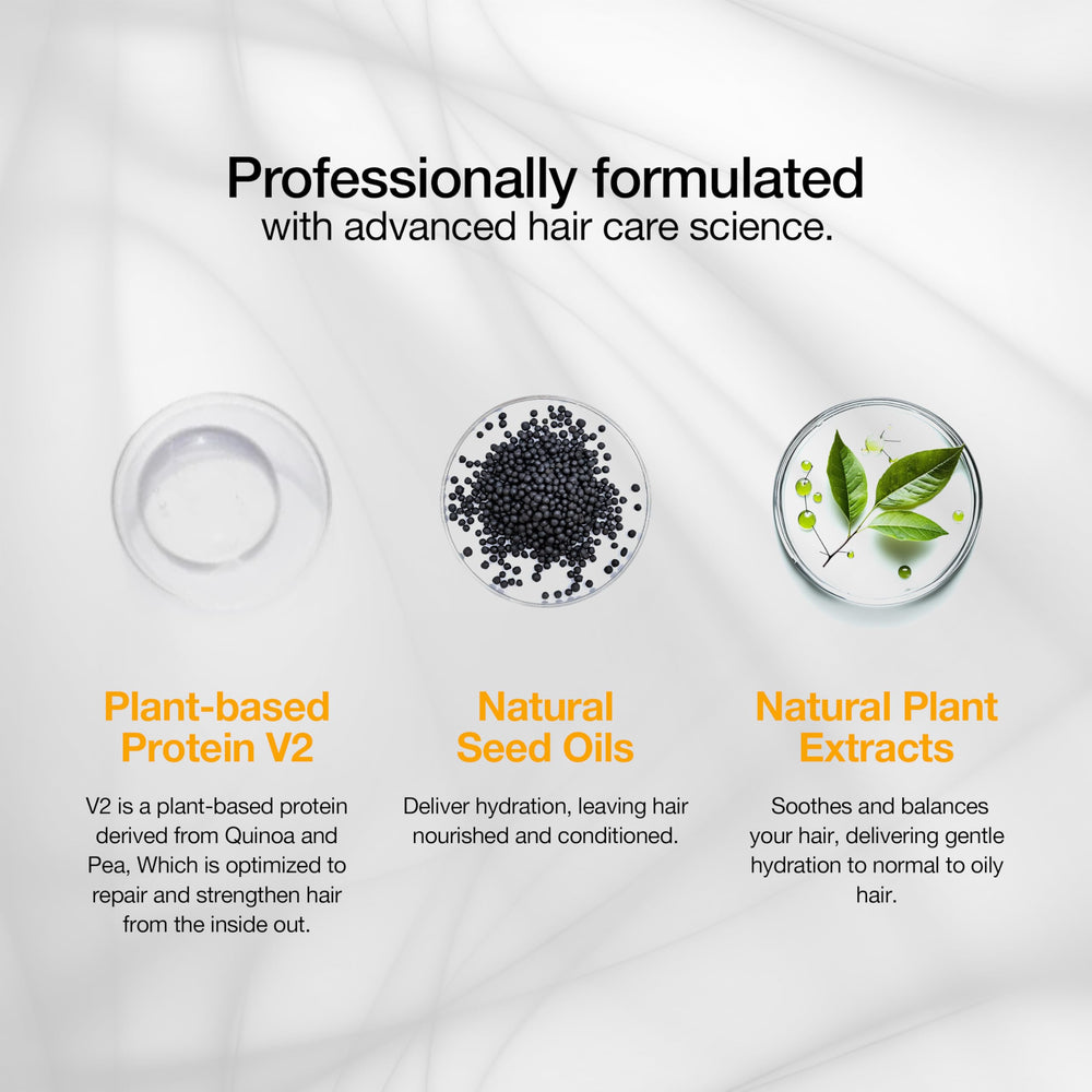 GK Hair Balancing Shampoo helps tame frizz in humidity.