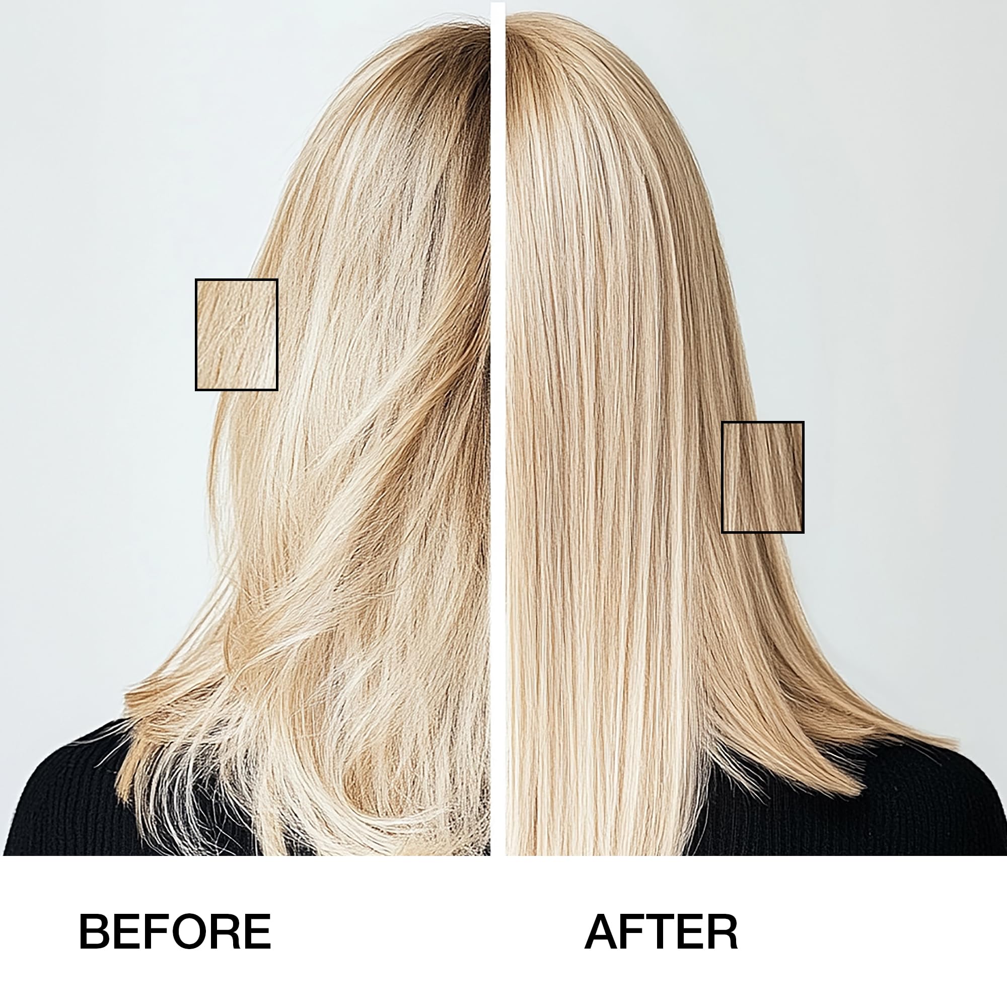  GK HAIR oil on ends shows smooth, weightless finish for all hair types