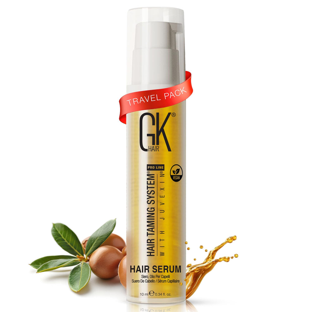 GK HAIR Argan oil travel bottle with frizz control