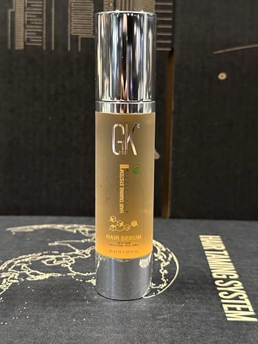 GK Hair Juvexin Keratin ingredient visual highlighting anti-aging protein benefits
