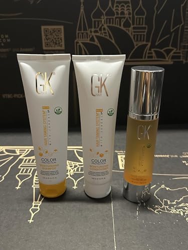 GK Hair Moisturizing Conditioner bottle for sealed moisture and detangling ease