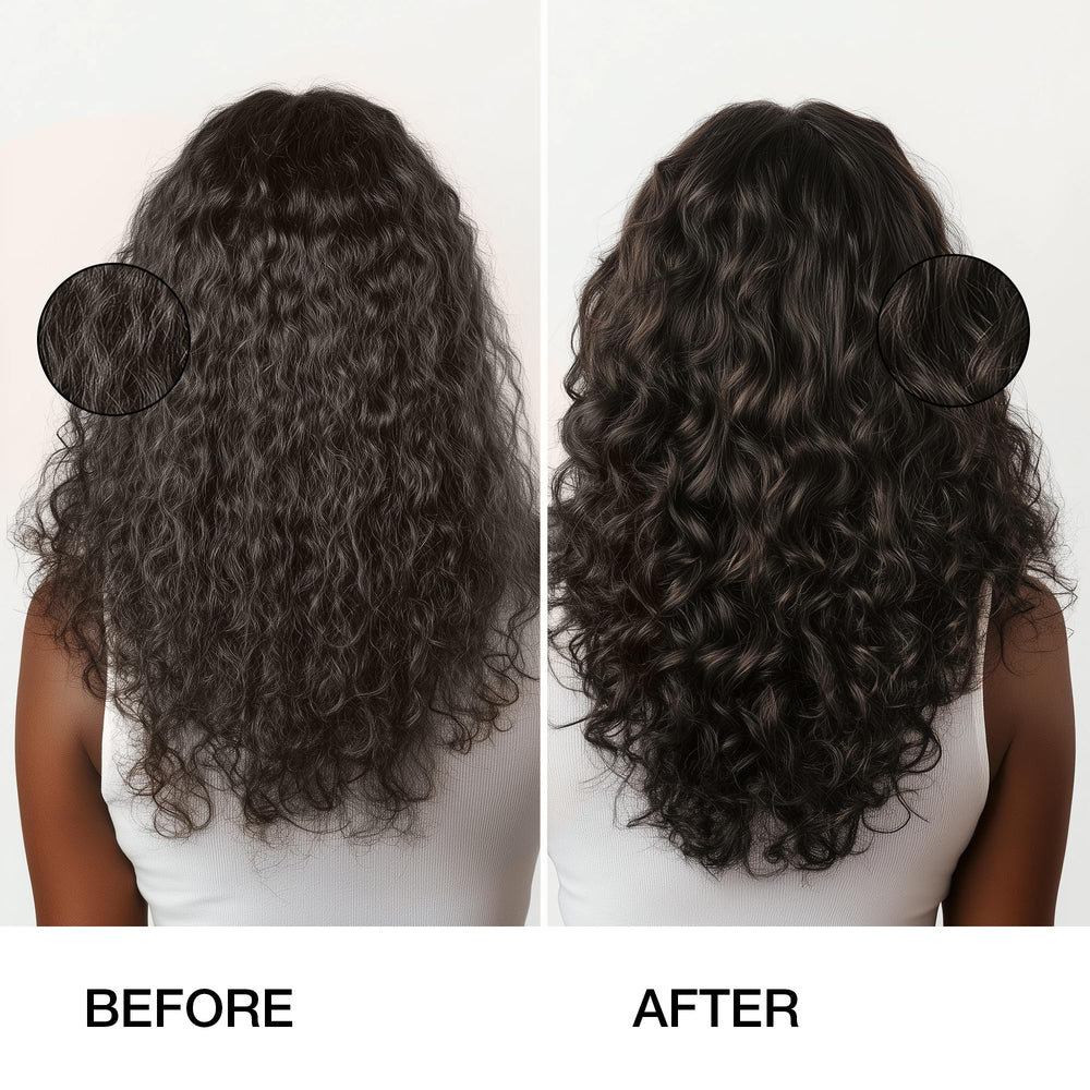 GK HAIR protective layer around each strand
