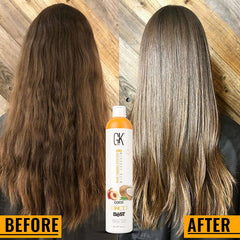GK HAIR The Best Coco ingredients, juvexin V2, coconut oil, goji berries.