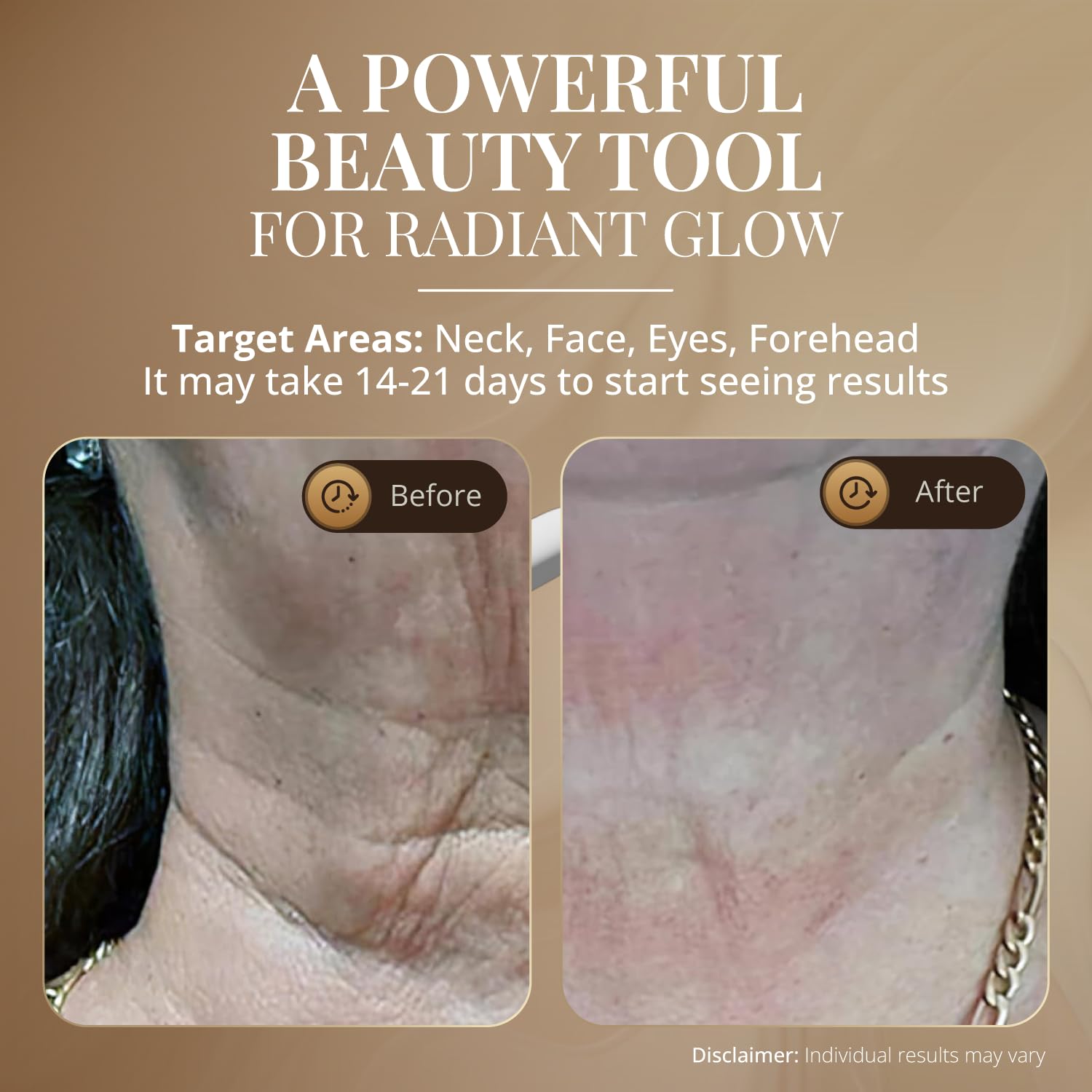 GLO24K rechargeable travel-friendly device for on-the-go beauty sessions.