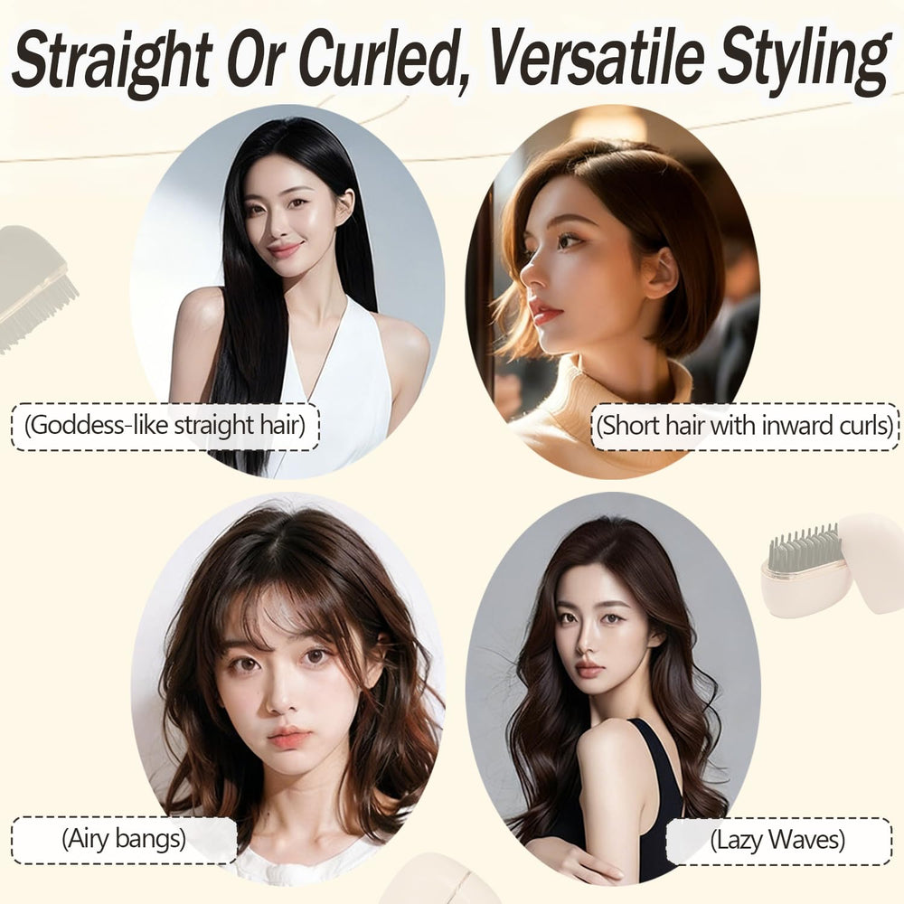 Glam Brushs Mini Straightener pink color for stylish, portable styling