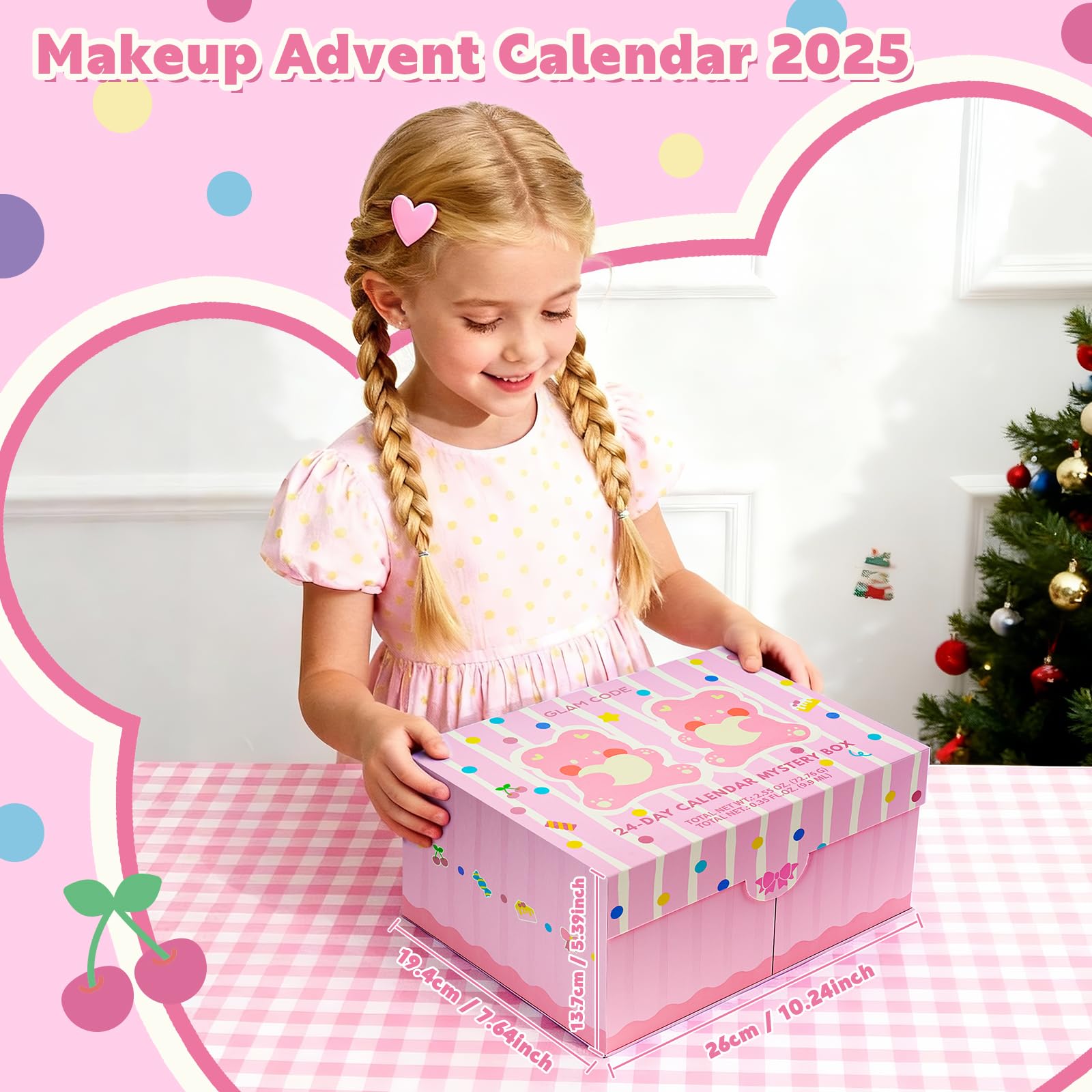 Glam Code Advent Calendar blush compact adds rosy glow