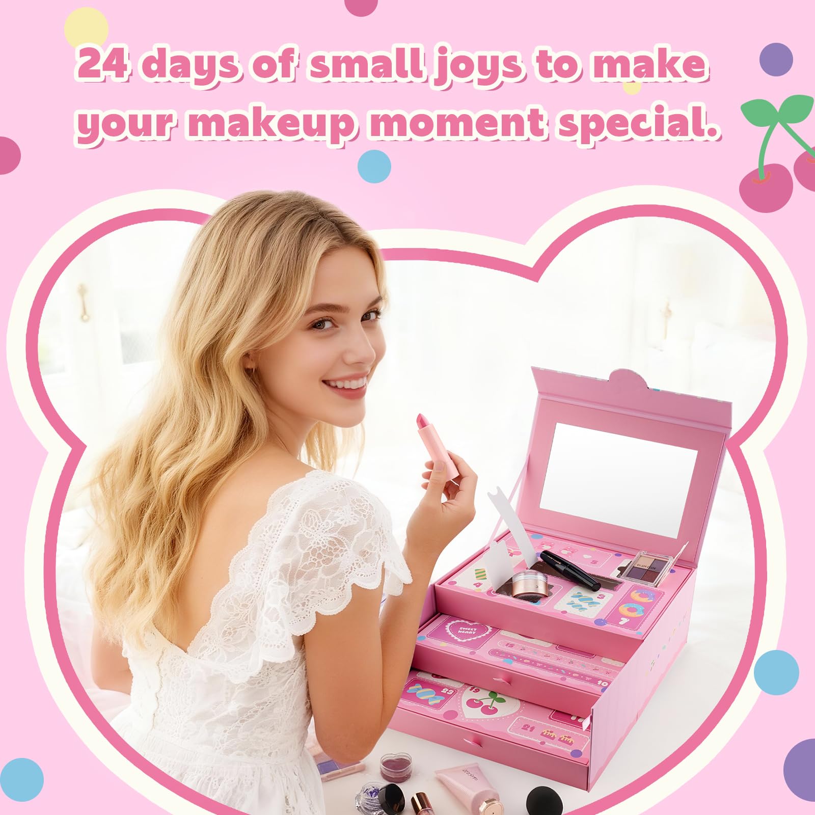 Glam Code Advent Calendar portable mirror for on-the-go touch-ups