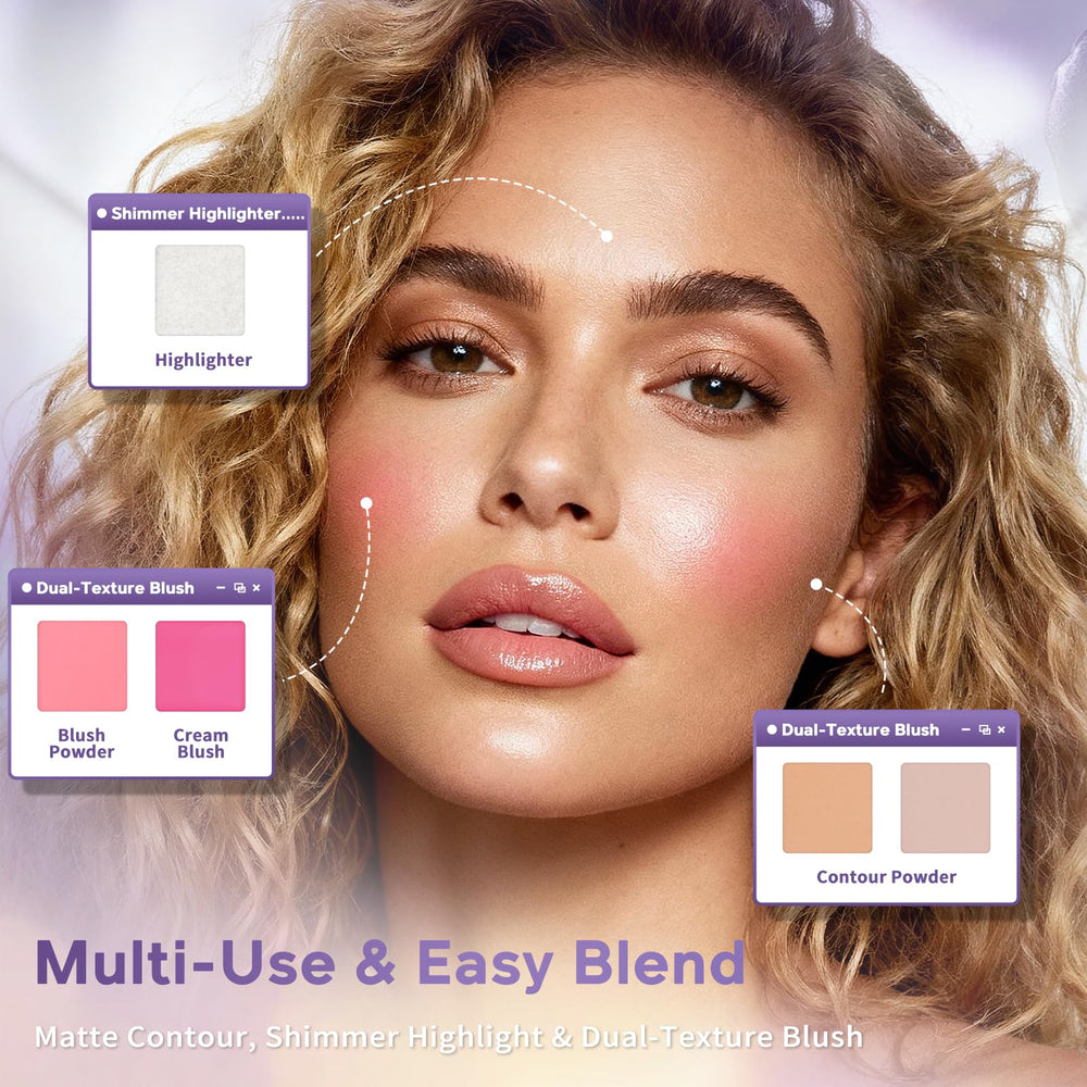 Glam Code built-in mirror supports hands-free makeup anytime anywhere.