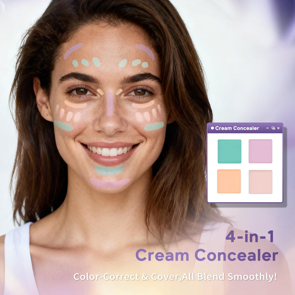 Glam Code compact travel case design fits easily into bags for on-the-go touch-ups.