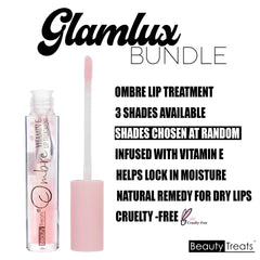 Glam Lux All Day Setting Spray locks in makeup with a light mist.
