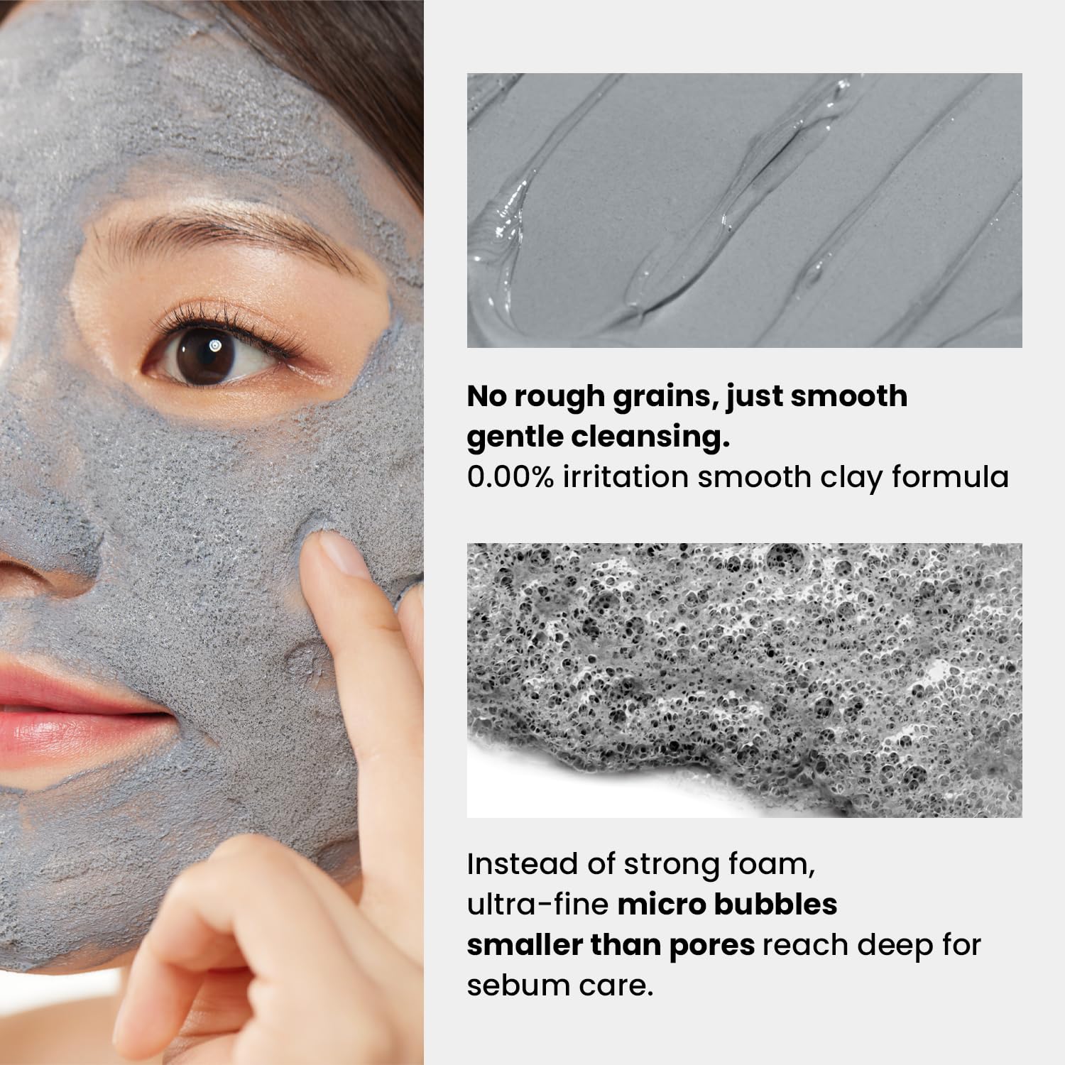 GLAM UP Deep cleanse in five minutes with a non-drying formula