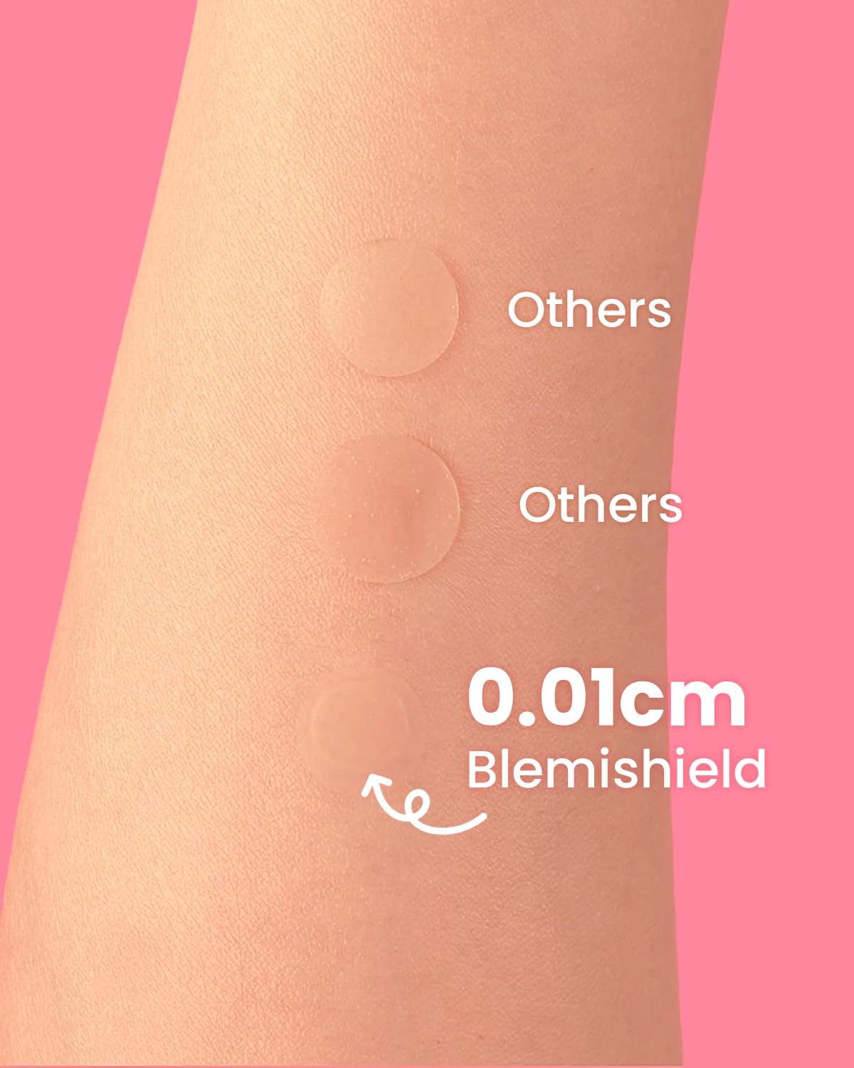 GLAM UP patch stays on during daytime activities