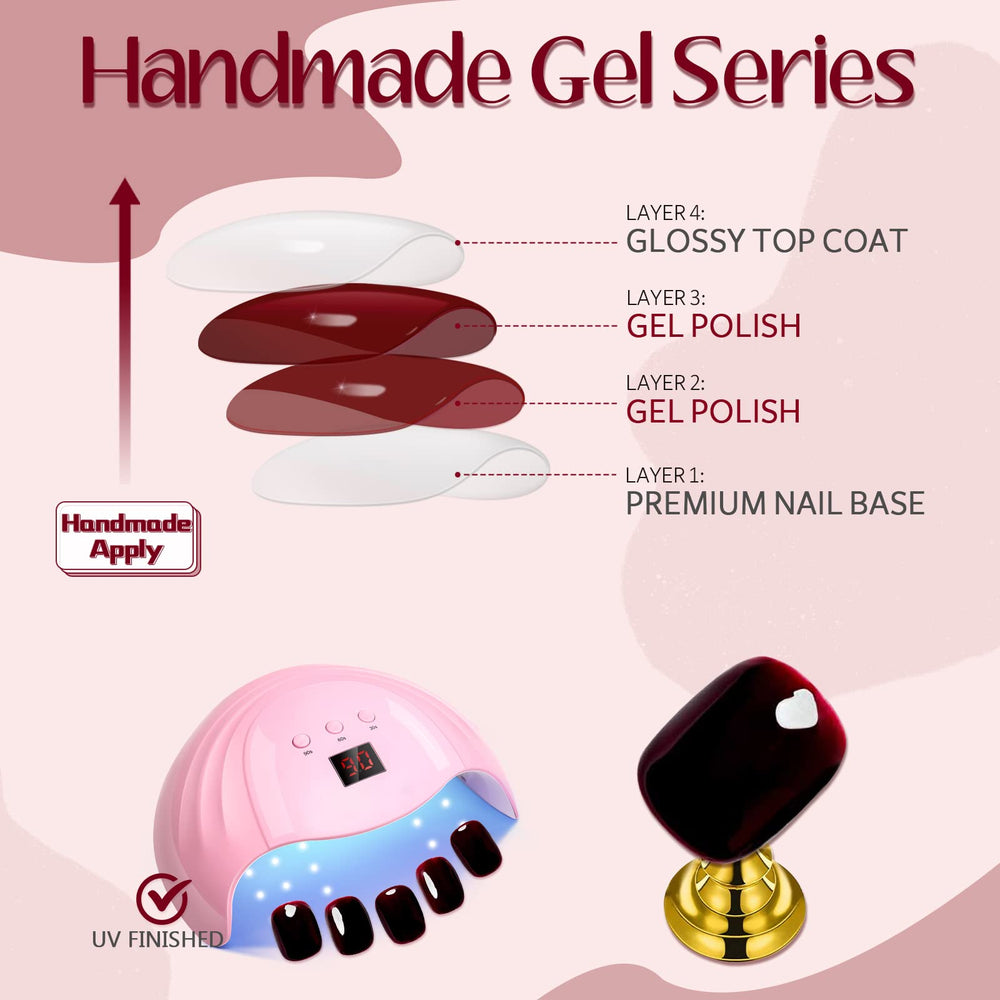 GLAMERMAID nails lasting up to two weeks with normal care.