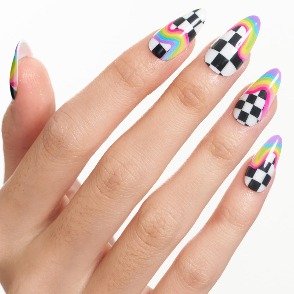 Glamermaid Reusable Acrylic False Nails kit for convenient at-home manicure