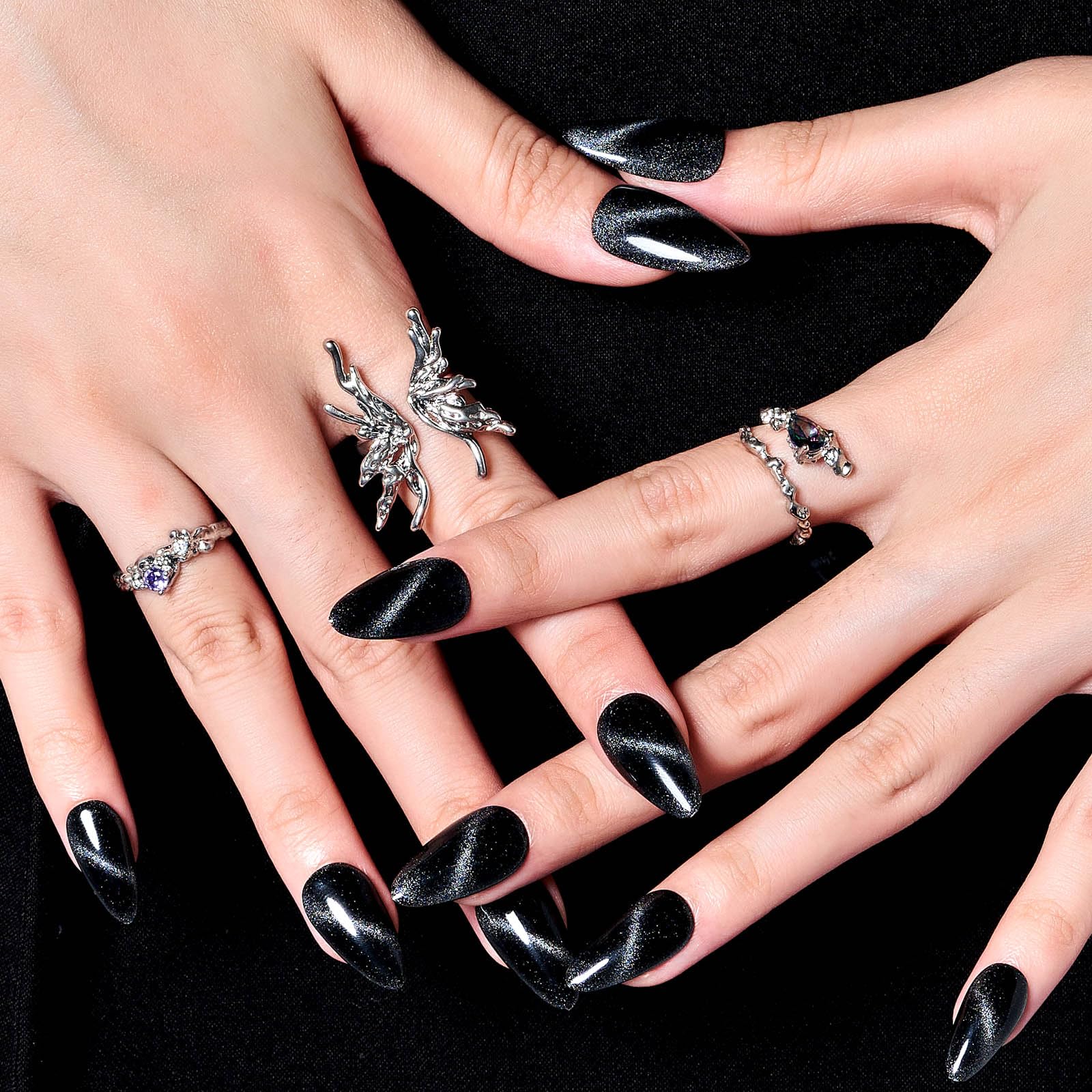 GLAMERMAID reusable acrylic nail kit ready for reuse