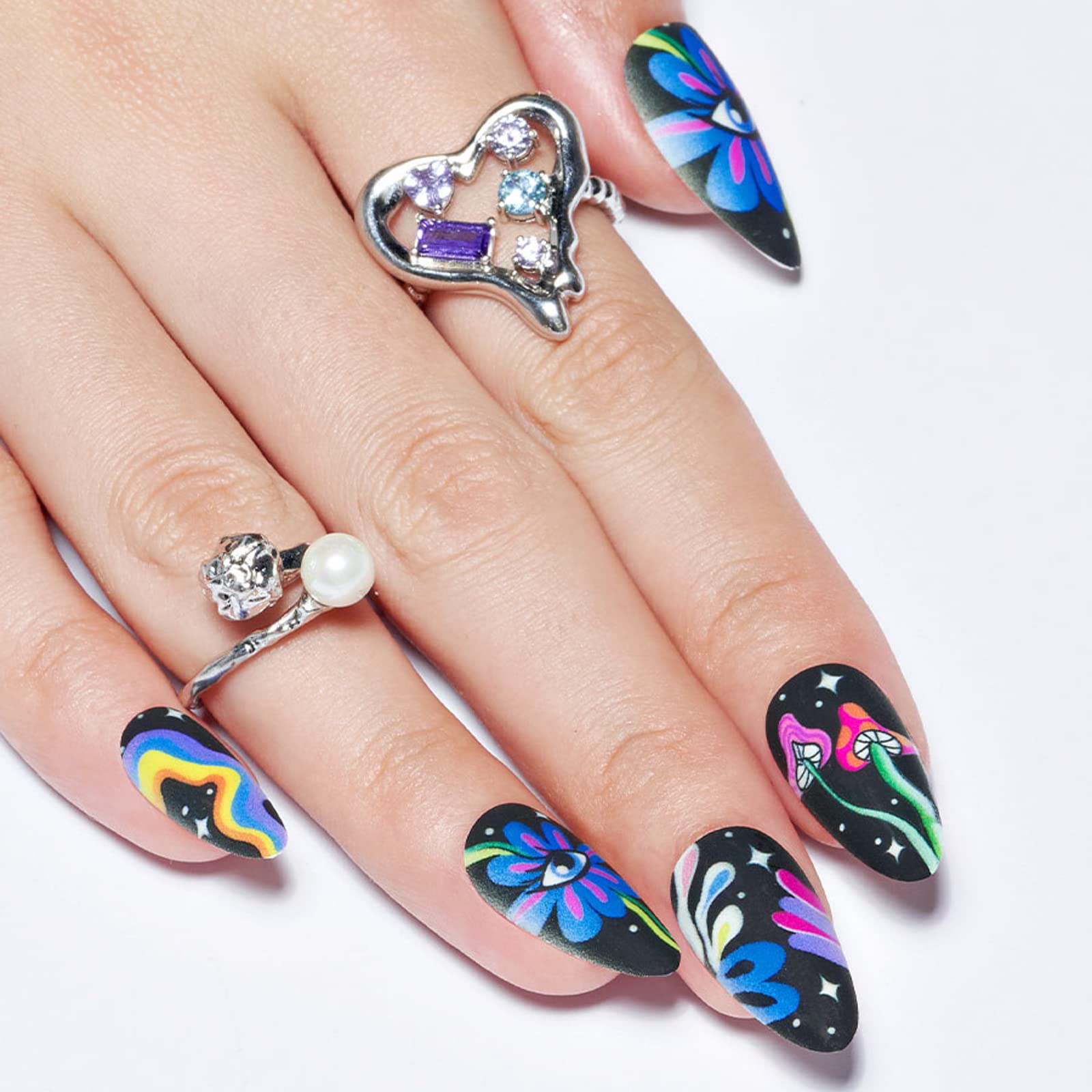 GLAMERMAID UV finish press-on nails for durable wear and fast styling