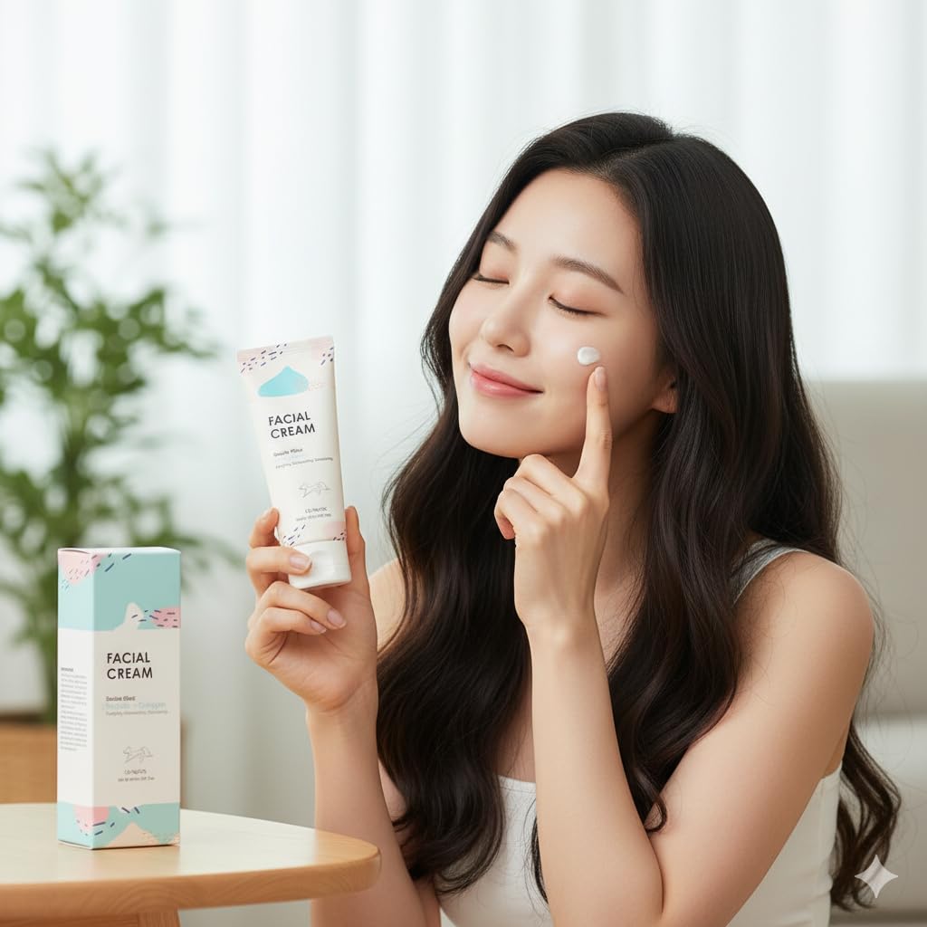Glamfox ingredients panel highlights marine collagen and argan oil for softness