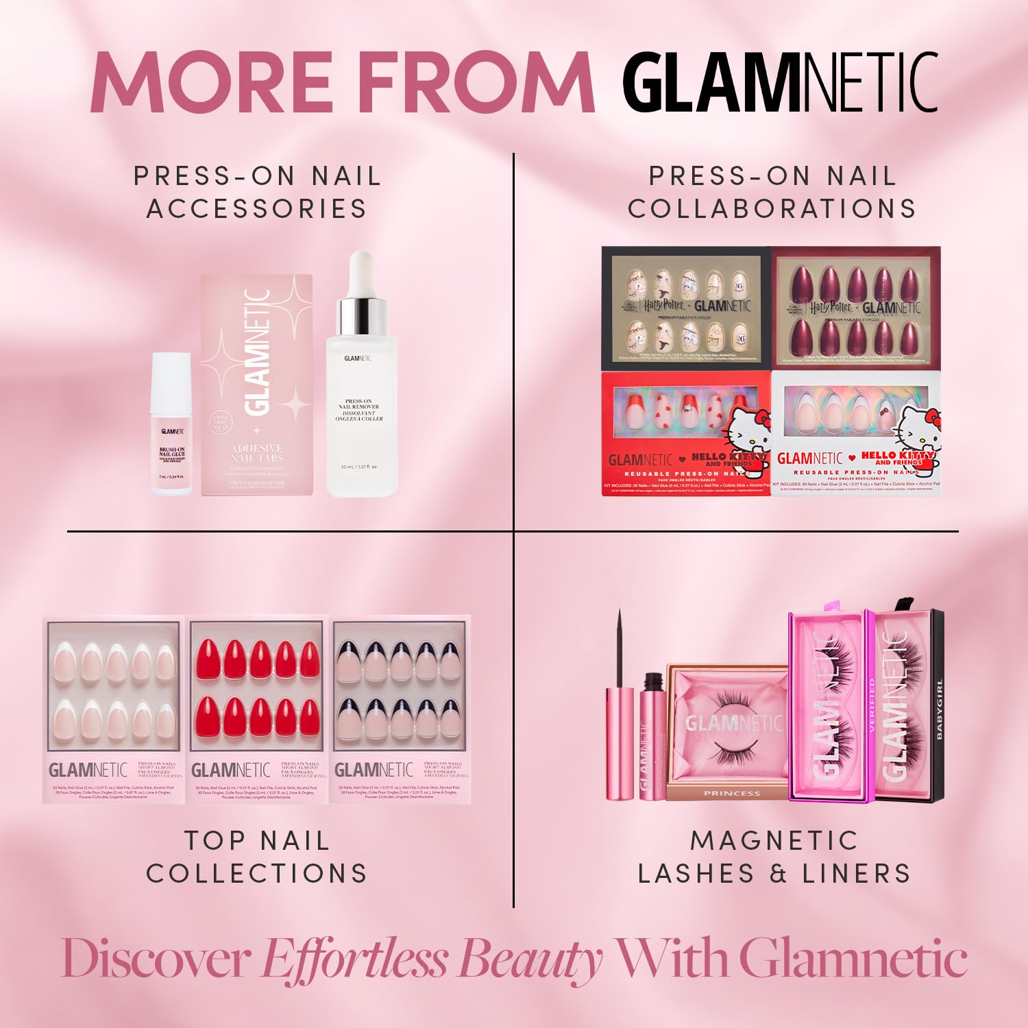 Glamnetic easy removal with warm water for gentle reuse