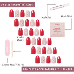 Glamnetic storage box keeps all nails and accessories organized for travel.