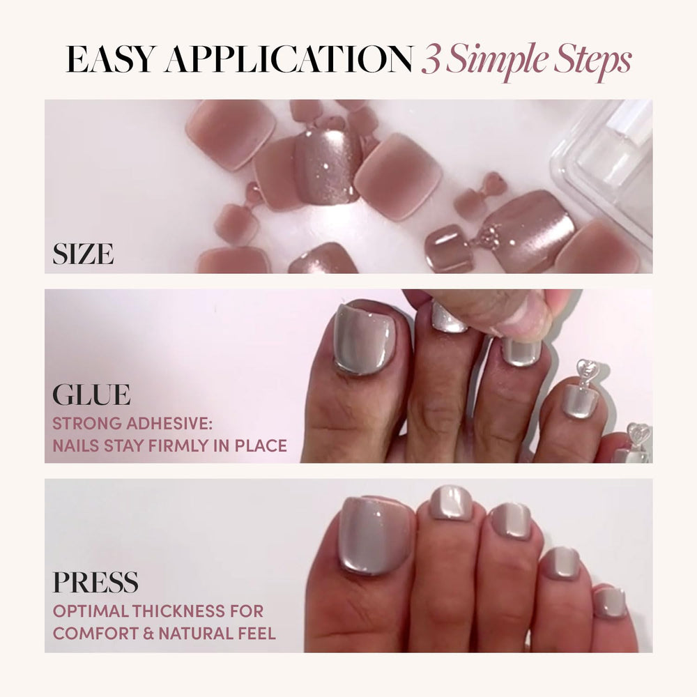 Glamnetic Pure Intentions breakaway tabs enable simple shaping and placement