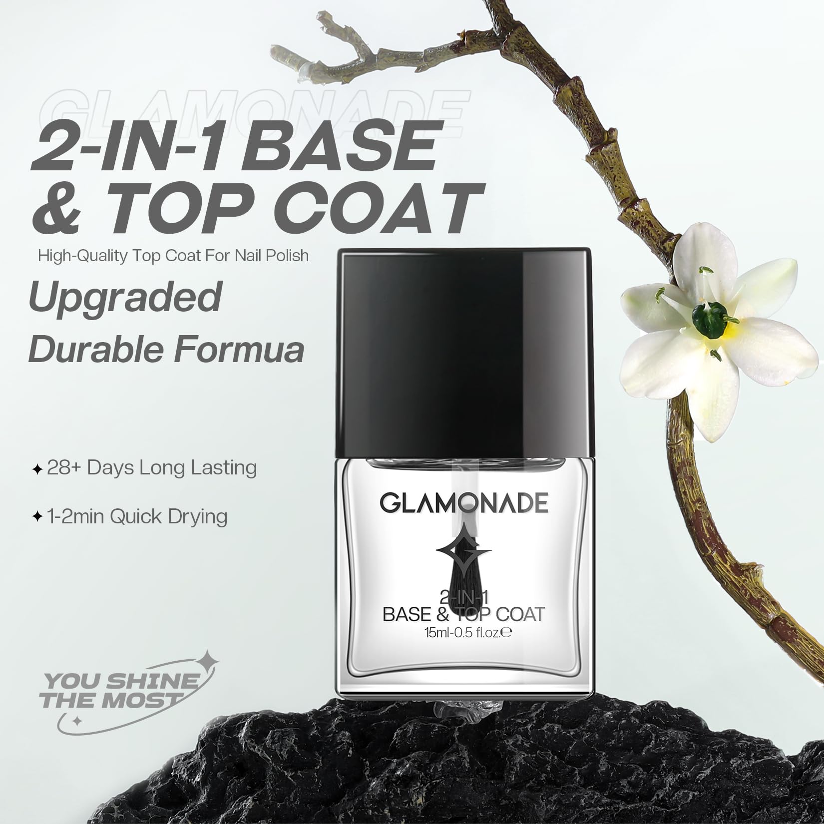 Wide compatibility with most polishes shown on samples