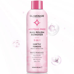 Glamonade gel nail polish remover bottle for salon‑quality removal at home
