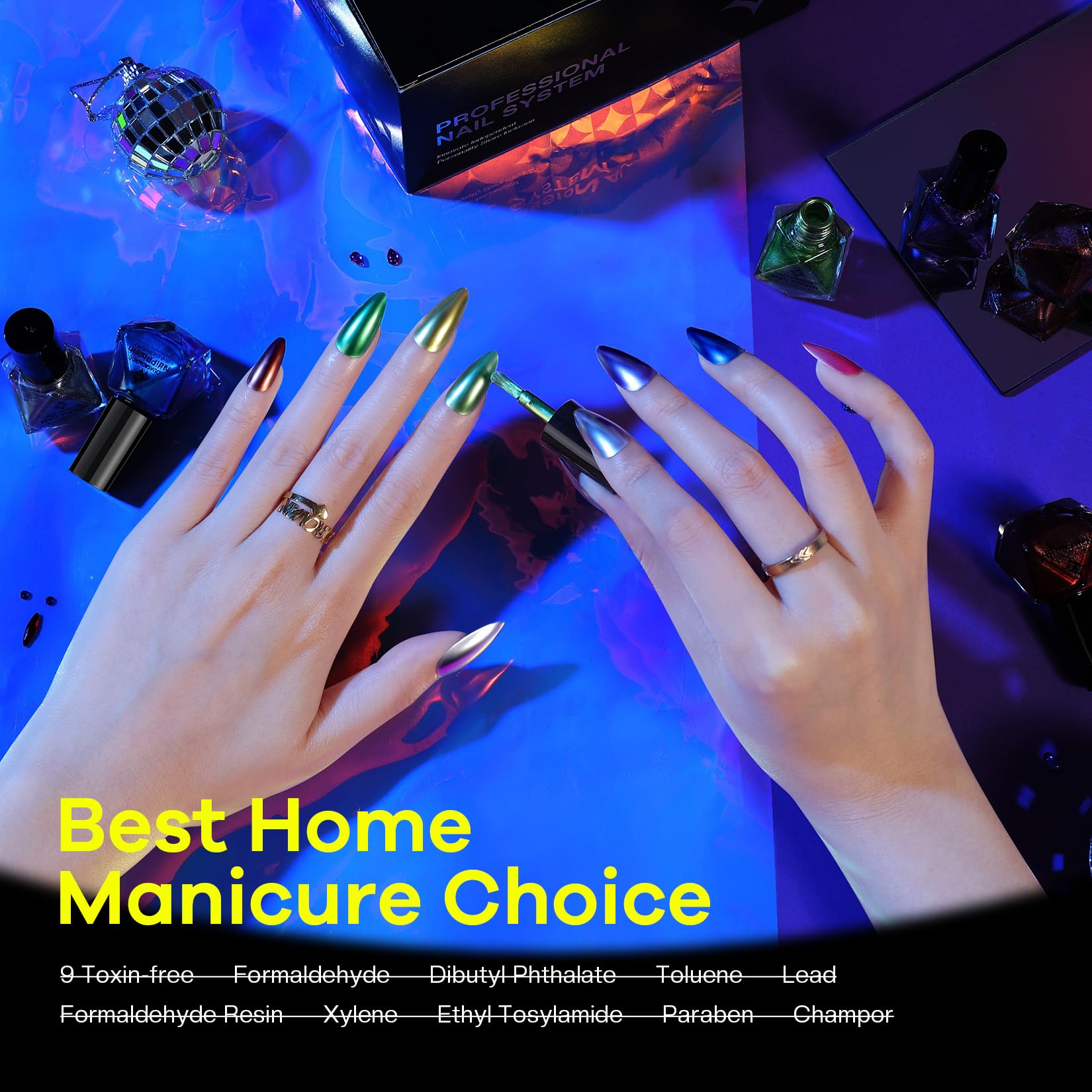 Glamonade gift-ready nail art kit suitable for stylish gifting occasions.