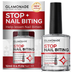 Glamonade nail-biting deterrent application dries clear for discreet kid use.