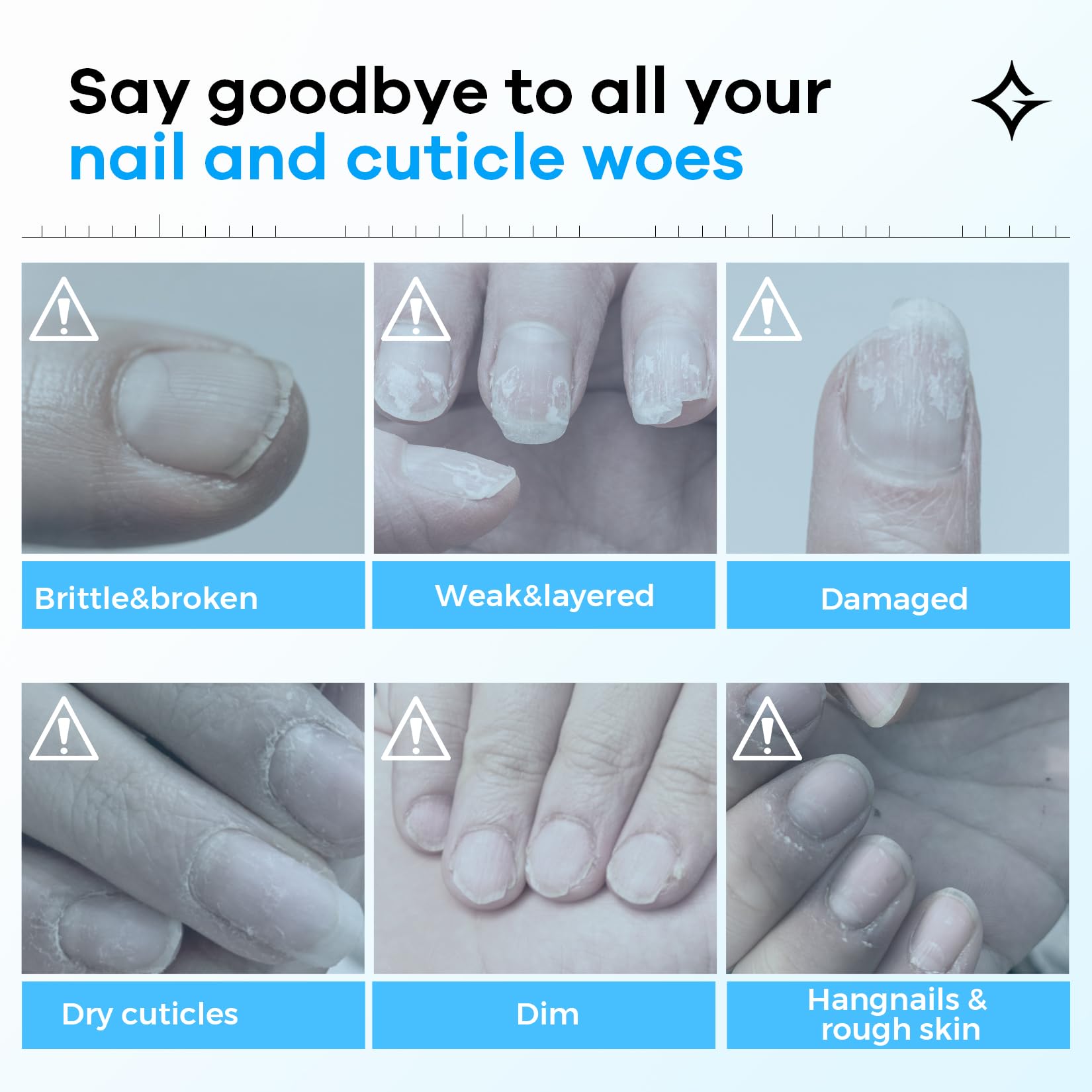 Glamonade applying cream to cuticles promotes healthier, hydrated edges.