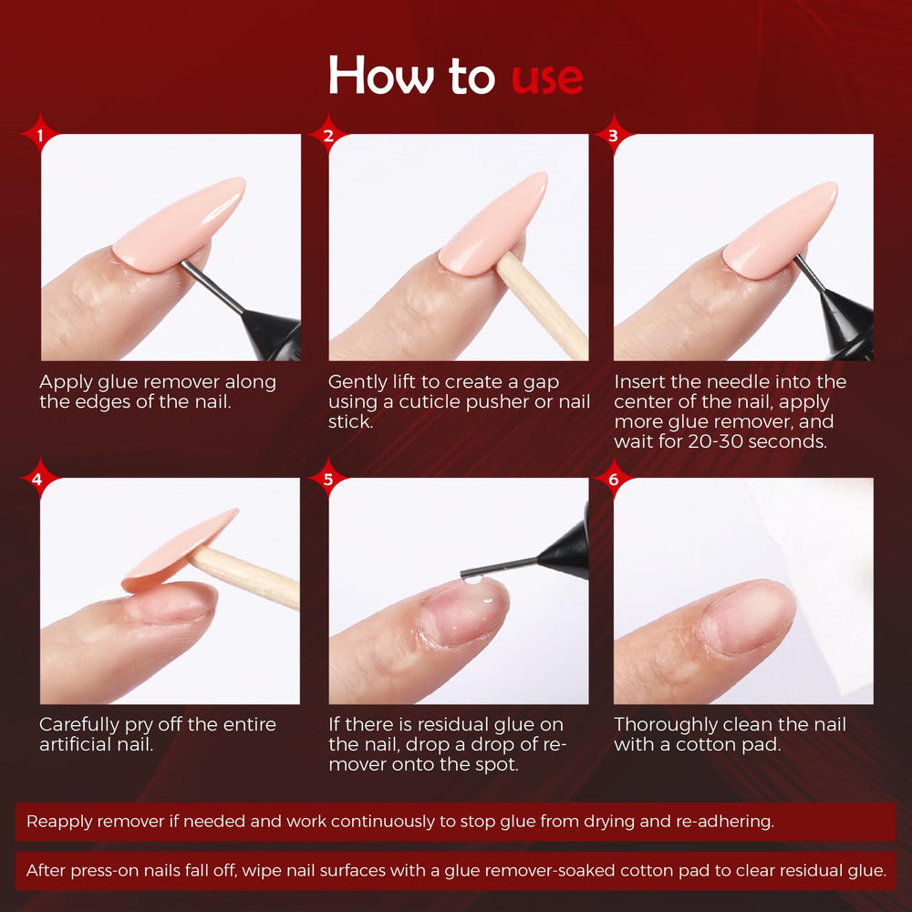 Glamonade Pinpoint Nail Glue Remover — trusted by 100k users for dependable results.