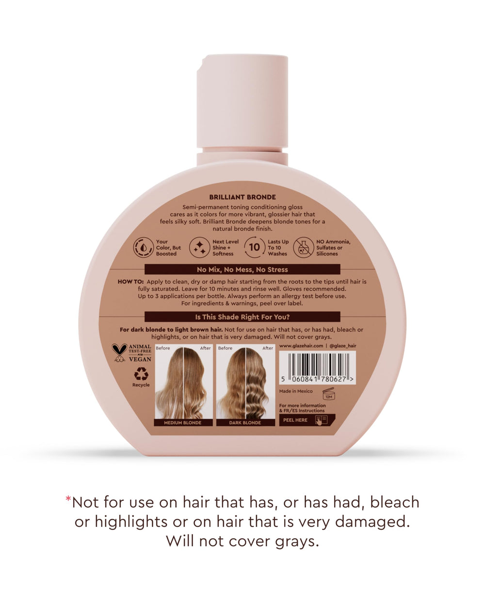 Product packaging and branding on a clean vanity setup