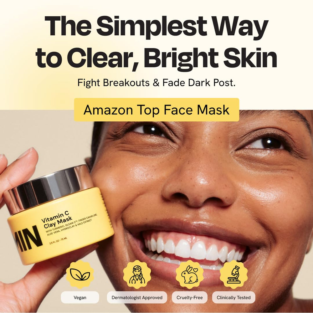 Gleamin mask targets dark spots and hyperpigmentation for brighter results