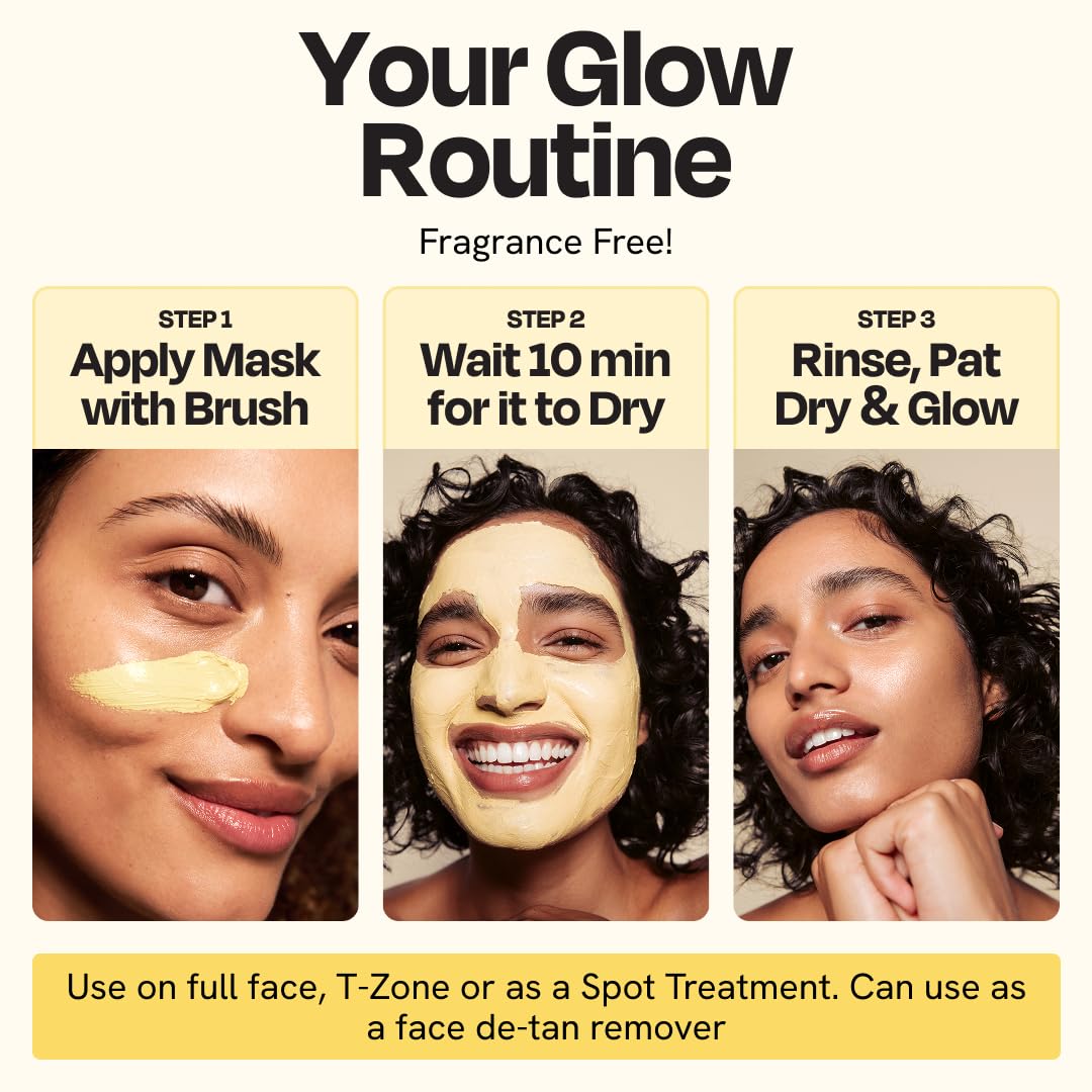 Gleamin Hydroclay and Kaolin blend draws out impurities for refreshed skin