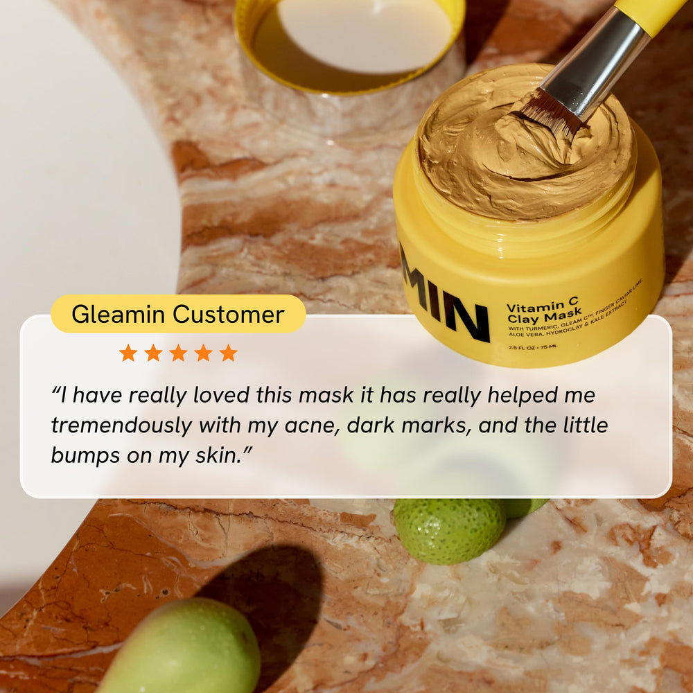 Gleamin jar supports up to 20 full-face uses for ongoing care.