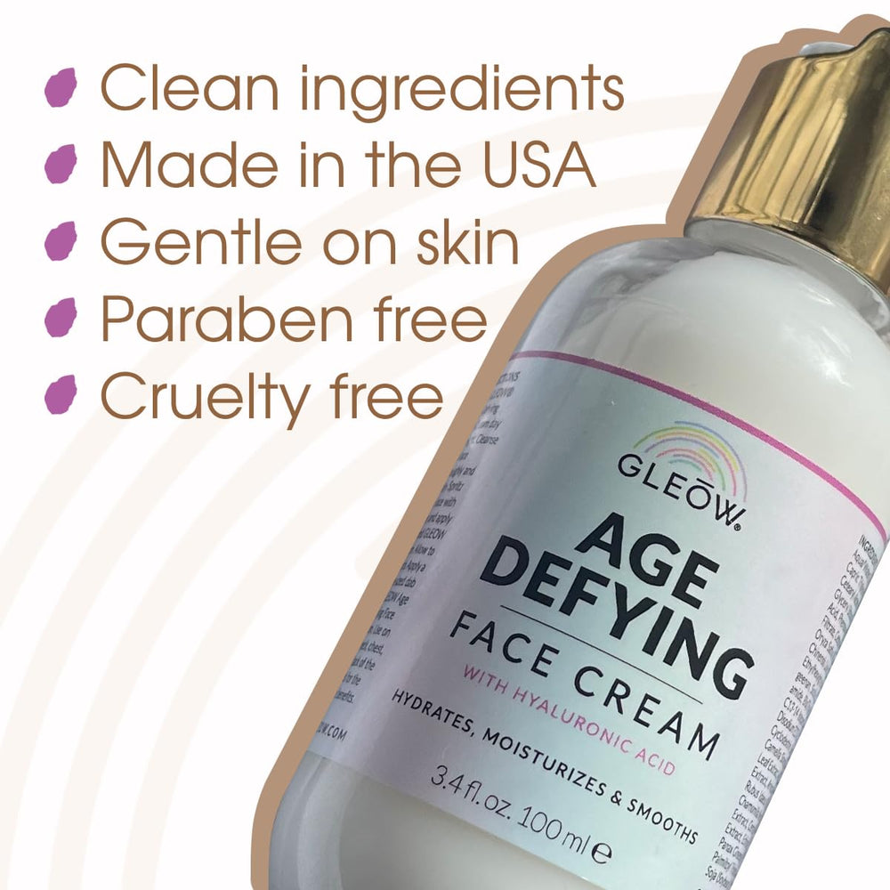 GLEOW cruelty-free dermatology-tested self tanning product.