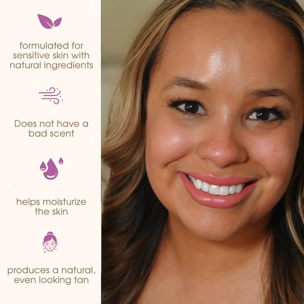 GLEOW Face Tanning Drops for body use in daily routine