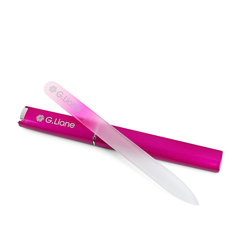 Durable tempered glass design resists wear during regular manicures