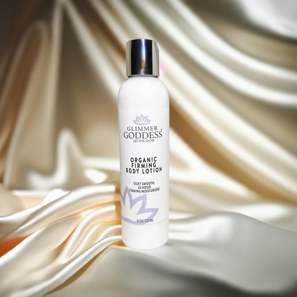 GLIMMER GODDESS aloe vera base image emphasizes soothing hydration.