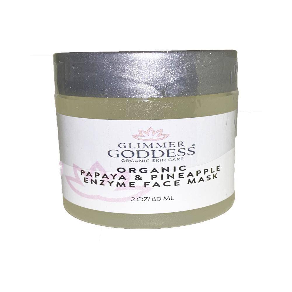 GLIMMER GODDESS papaya enzymes mask for hydrated, radiant skin