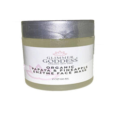 GLIMMER GODDESS papaya enzymes mask for hydrated, radiant skin