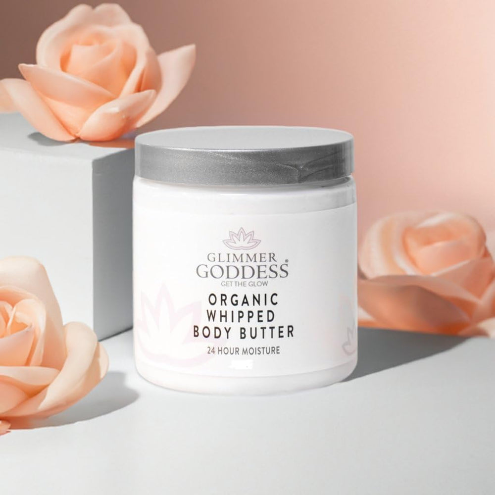 Glimmer Goddess glowing skin after use appears smooth and hydrated