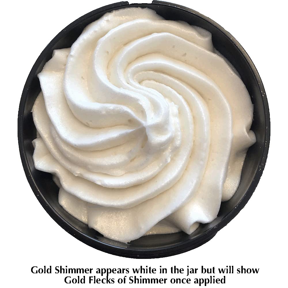 Glimmer Goddess organic ingredients label emphasizes natural skincare.